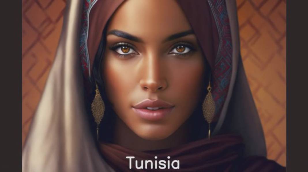 Yapay zekaya "Ülkeler güzel kadınlar olsaydı nasıl görünürlerdi?" diye sordular; işte sonuç! 32